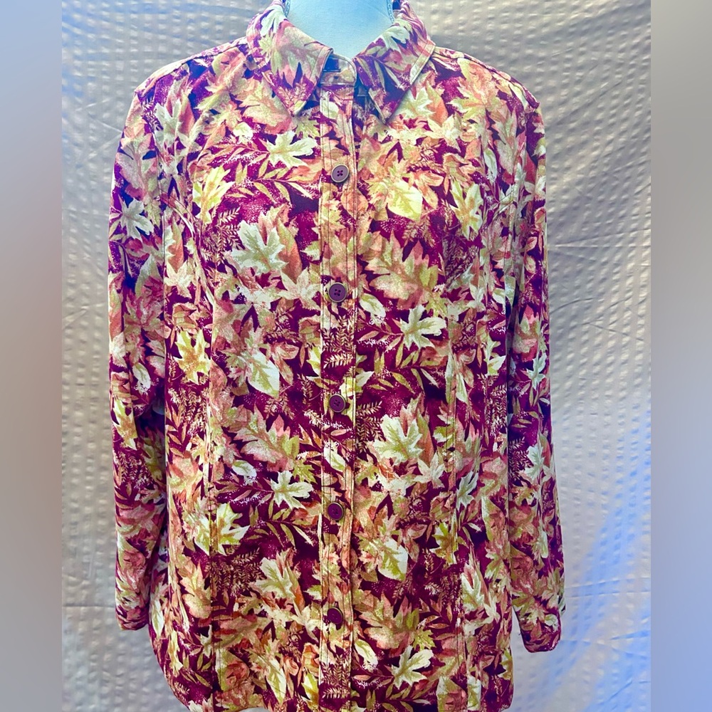 CJ Banks Fall Print Top - FREE SHIPPING!